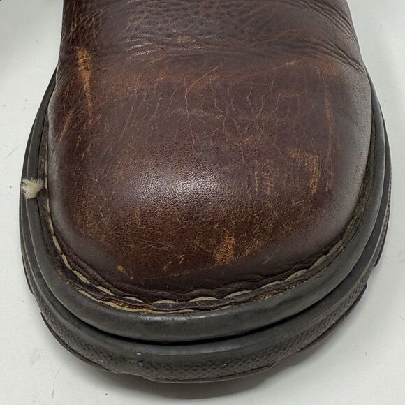 Born Cabot Fisherman Mules Sandals Mens 9.5 Brown Leather Handcrafted Shoes - Picture 8 of 16